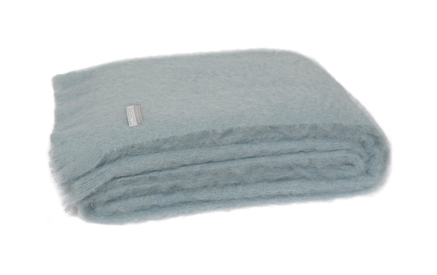 Windermere Mohair Blanket Throw - Glacier