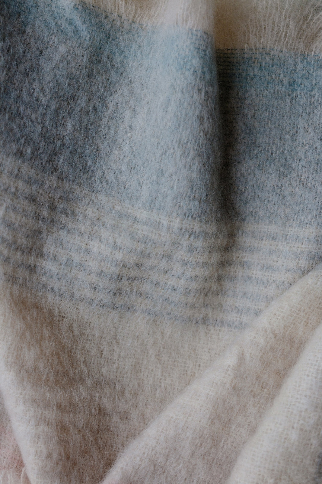 Foxford Heather Mohair Throw