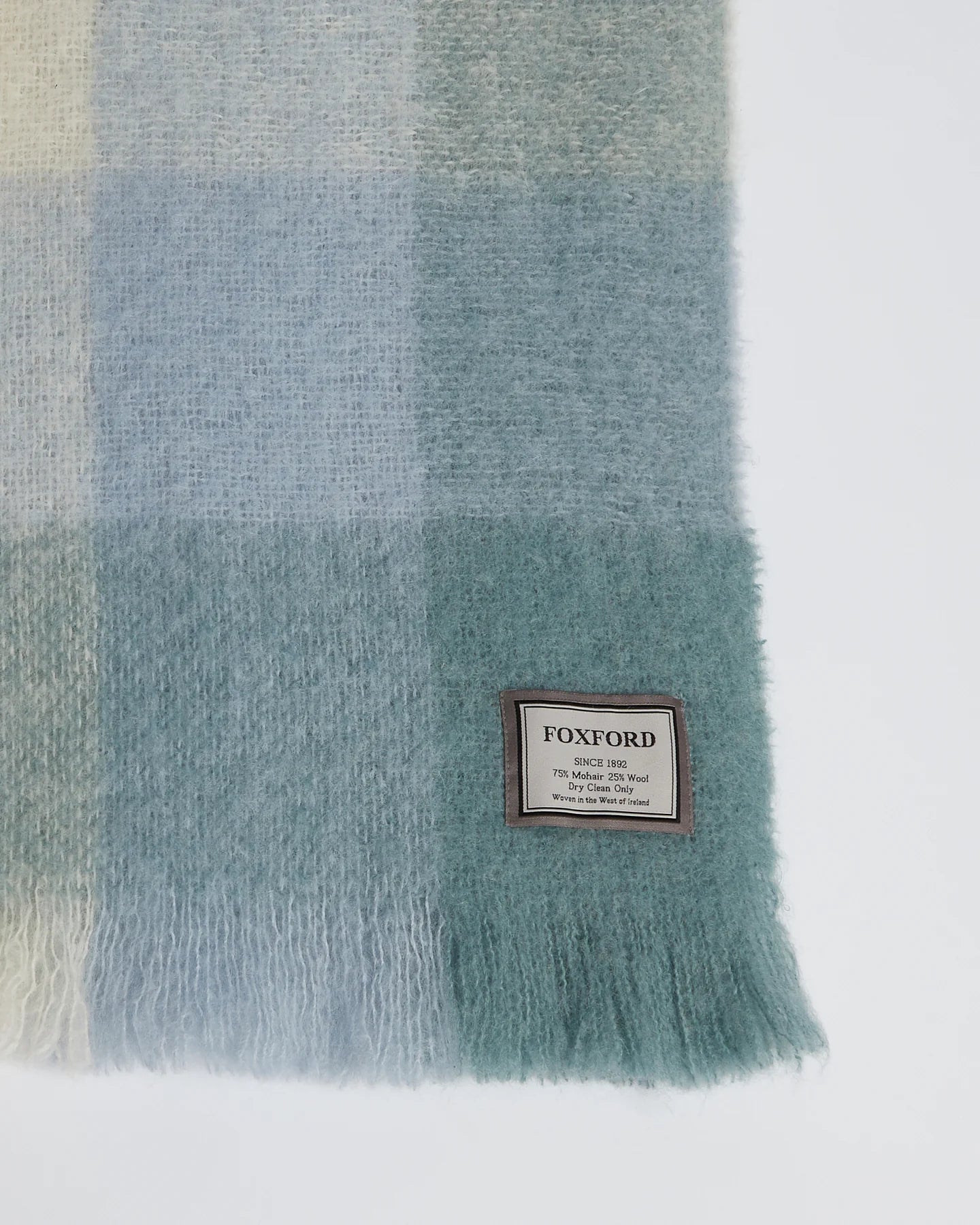 Foxford Clew Bay Mohair Throw