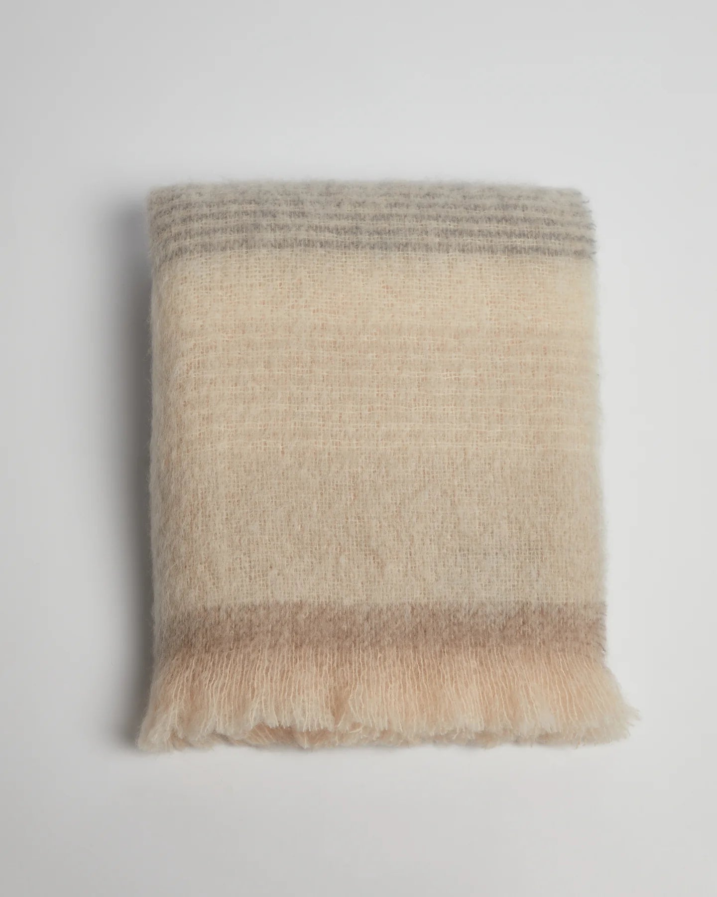 Foxford Ombreid Mohair Throw