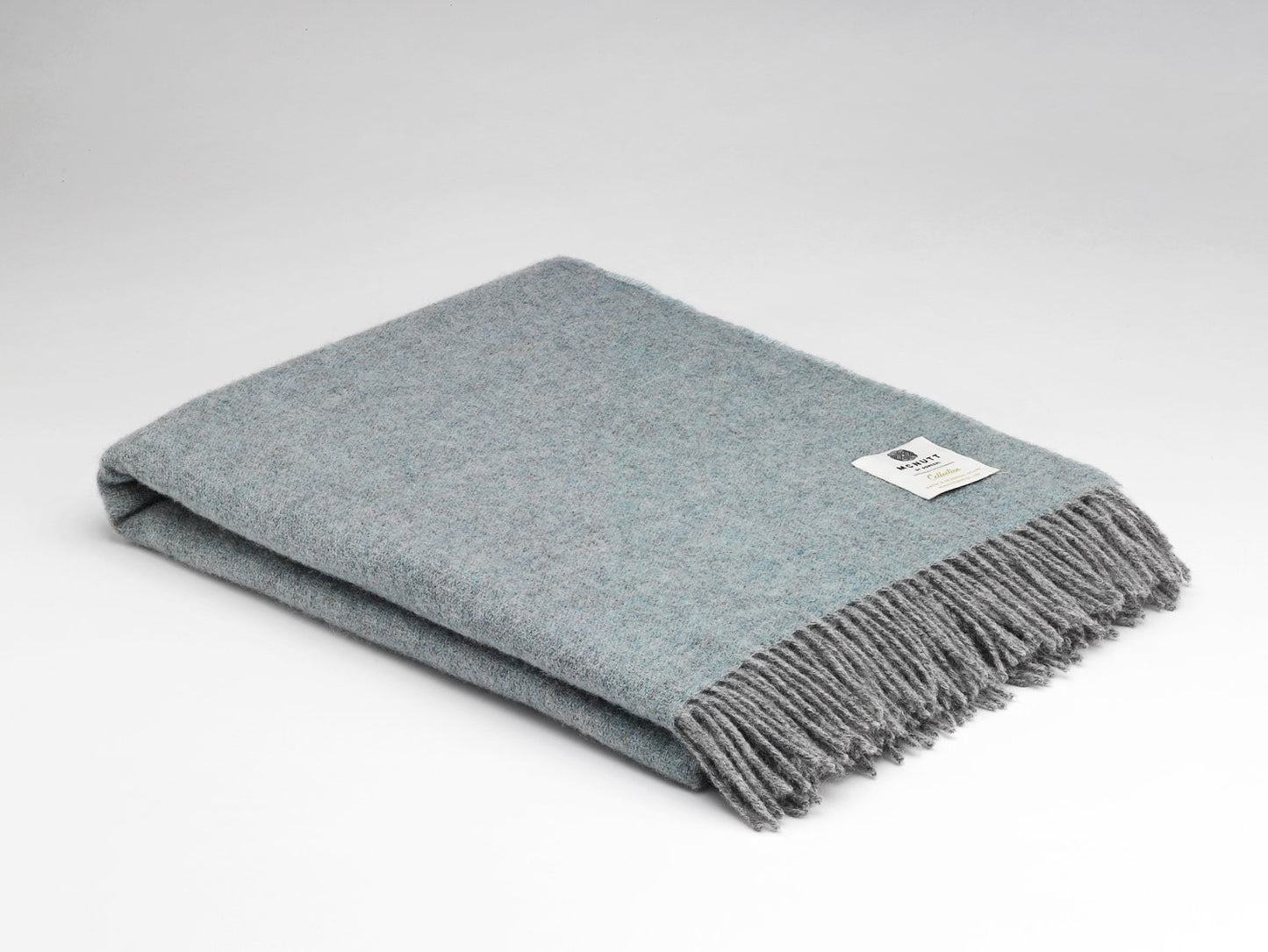 Seaspray Wool Throw Blanket