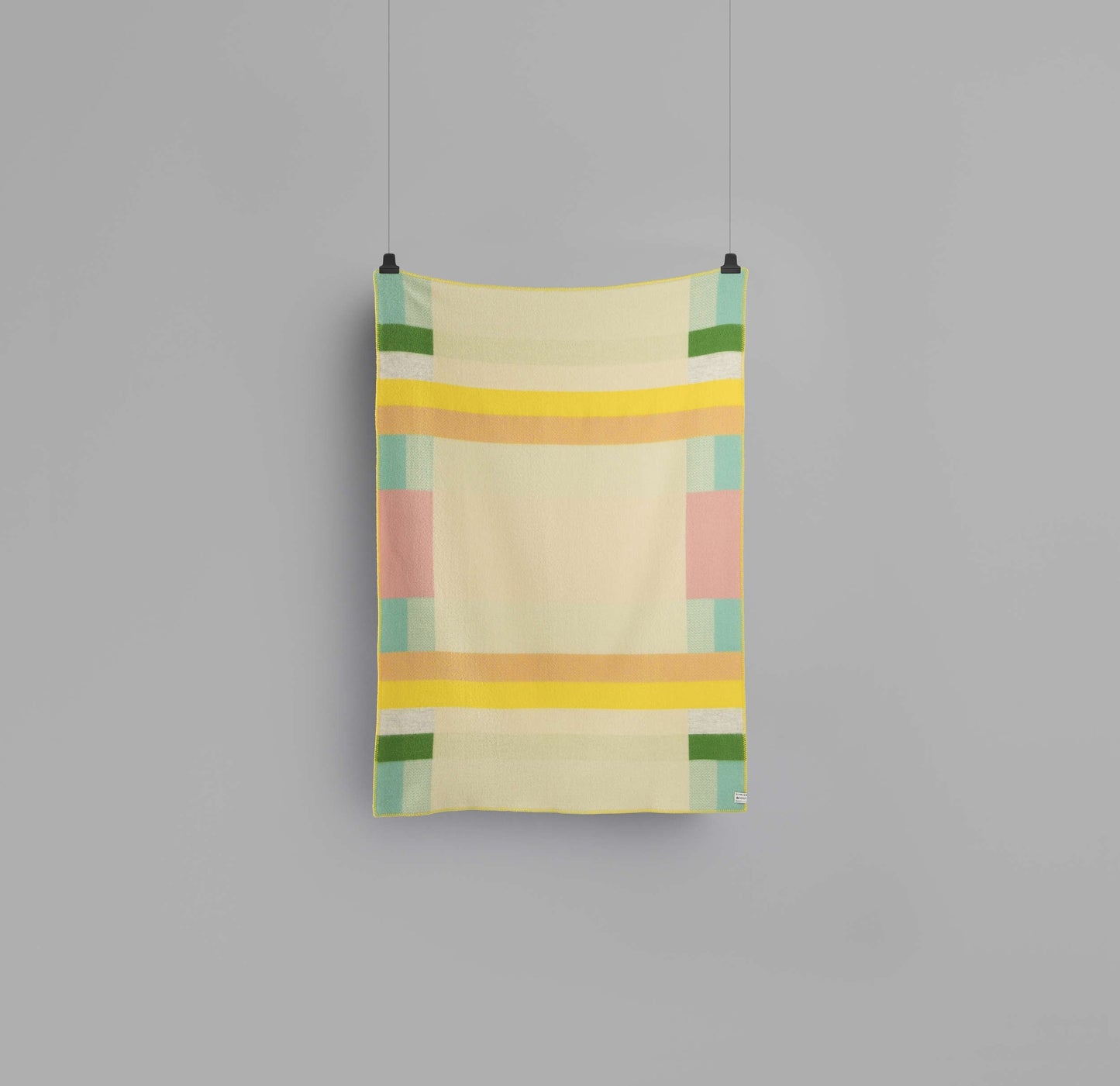 Mikkel Pastel Wool Throw Blanket