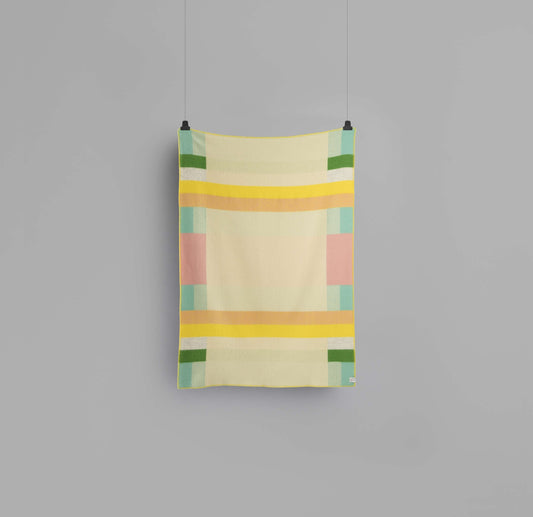 Mikkel Pastel Wool Throw Blanket