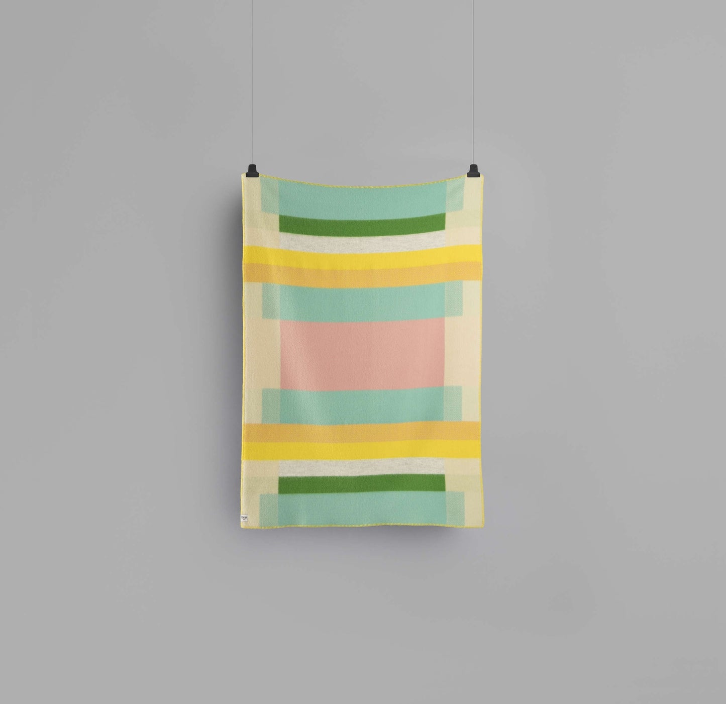 Mikkel Pastel Wool Throw Blanket